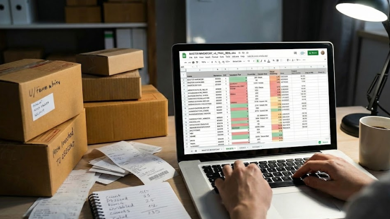 La Gestion de Stock avec Excel: Top ou Flop?